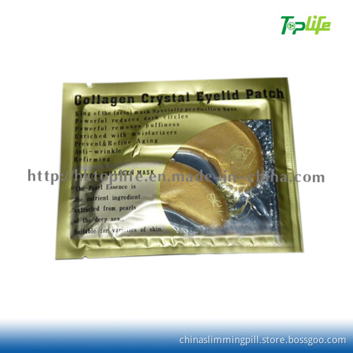 Factory Sales 30PCS=15pair High Quality Gold Crystal Collagen Eye Mask Hotsale Eye Patches